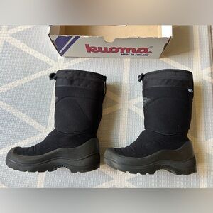 Kuoma Black Winter Boots Size 11 US / 28 EU